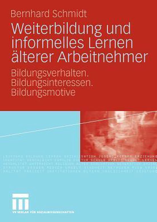 Weiterbildung Und Informelles Lernen Älterer Arbeitnehmer - cover