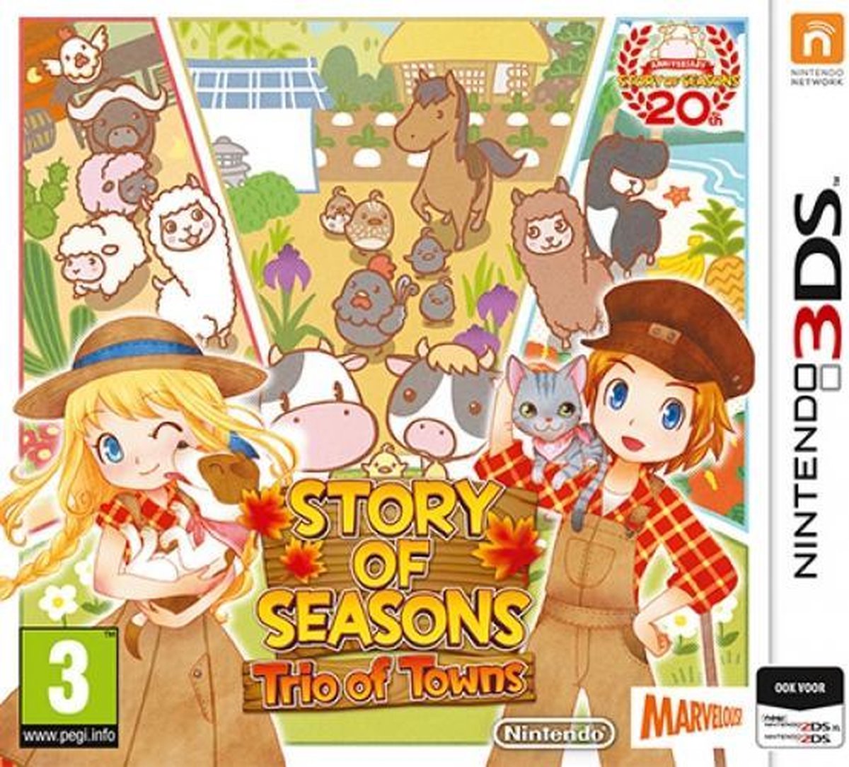Story of Seasons 2: Trio of Towns - 3DS