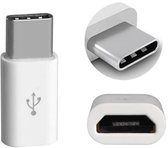(Combi Pack 3x stuks) Micro USB naar USB C - Android adapter - WIT