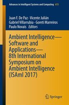 Advances in Intelligent Systems and Computing 615 - Ambient Intelligence– Software and Applications – 8th International Symposium on Ambient Intelligence (ISAmI 2017)