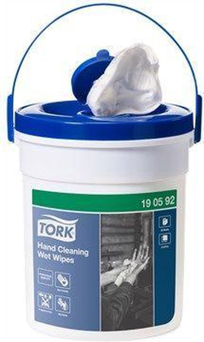 KT-194450 Tork W8 Sistem Mavi Renkli Uzun Ömürlü Temizlik Bezi (1 Paket 40 Adet