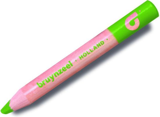 Bruynzeel Kids 6 crayons de couleur extra doux avec taille-crayon