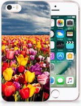 iPhone SE | 5S Uniek TPU Hoesje Tulpen