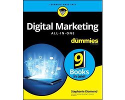 Omslag van Digital Marketing All–in–One For Dummies
