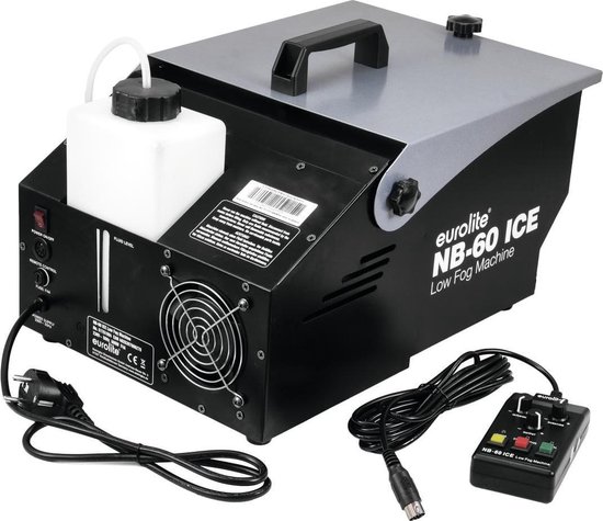Grond Rookmachine Eurolite NB-60 ICE Fogcooler - Grond rookmachine | bol