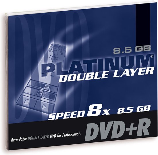 Platinum dvd+R 8.5 GB Dual Layer