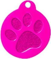 Rond Paw Groot Roze