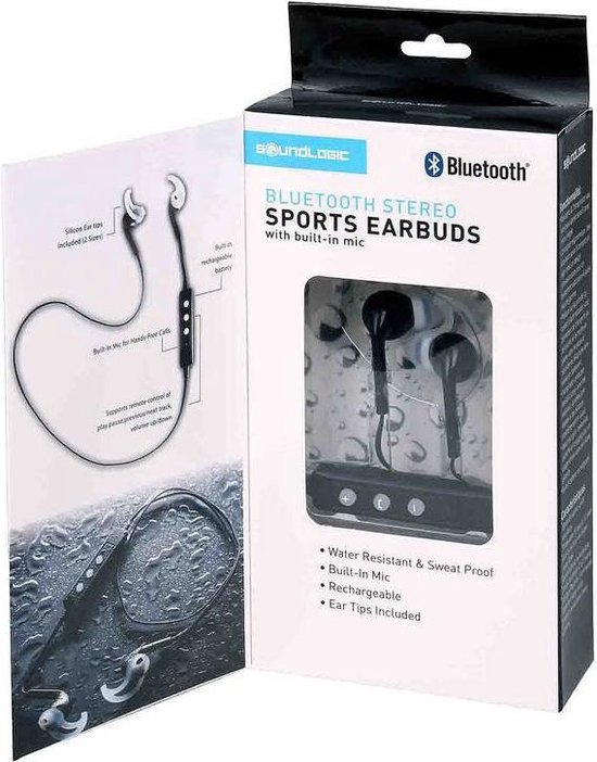 terrorisme hoofdonderwijzer Odysseus Soundlogic Bluetooth stereo sport oordopjes | bol.com