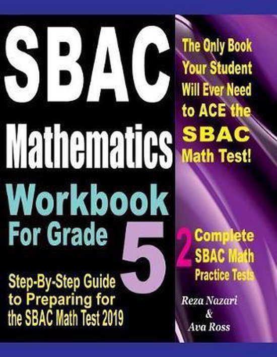 Sbac Mathematics Workbook for Grade 5 - cover
