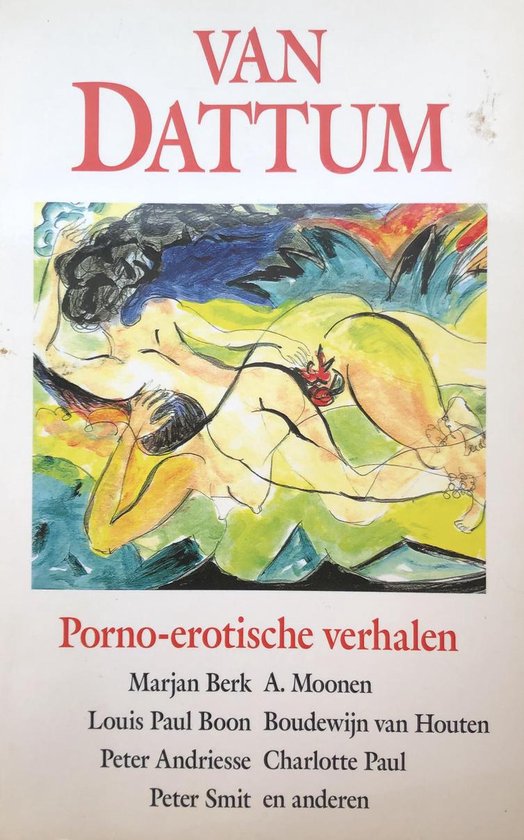 9789068062083 - Van dattum. porno-erotische verhale