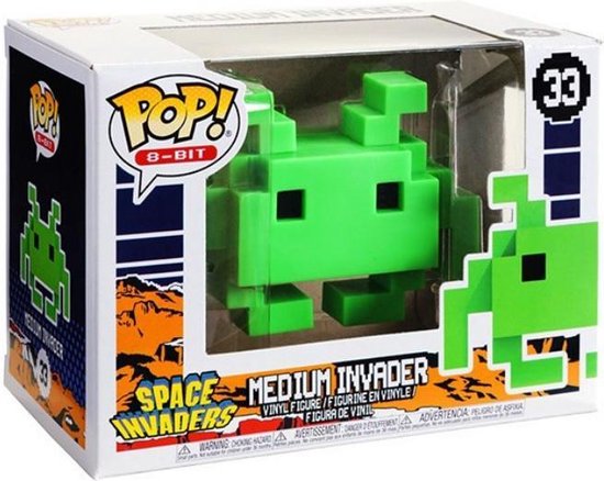 Funko Pop! Space Invaders Medium Invader - #33 Verzamelfiguur | bol.com
