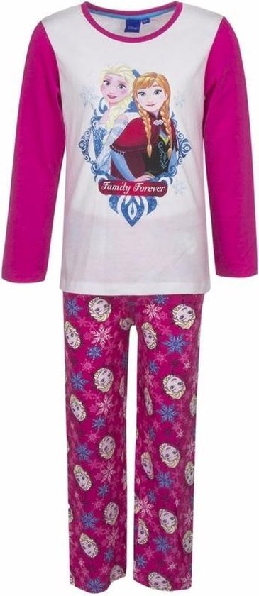 long Ster gehandicapt Frozen pyjama Anna en Elsa roze 110 (5 jaar) | bol.com