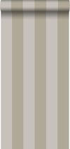 Papier peint Origin Stripes Taupe - 326111-53 x 1005 cm