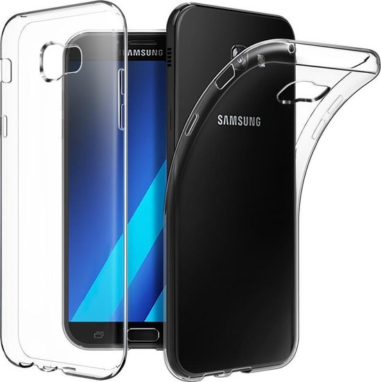 Wanneer inzet Neerwaarts Samsung Galaxy A5 2017 siliconen hoesje transparant - zachte hoesje - soft  case | bol.com