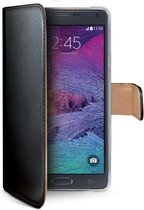 Celly - Wally Case - Samsung Galaxy Note 4 - zwart