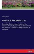 Memorial of John Willard, LL. D.