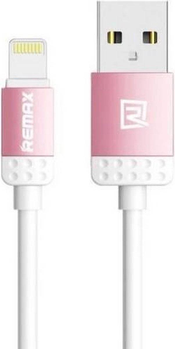 Remax Lovely USB naar Lightning Data Kabel - Roze (1m)