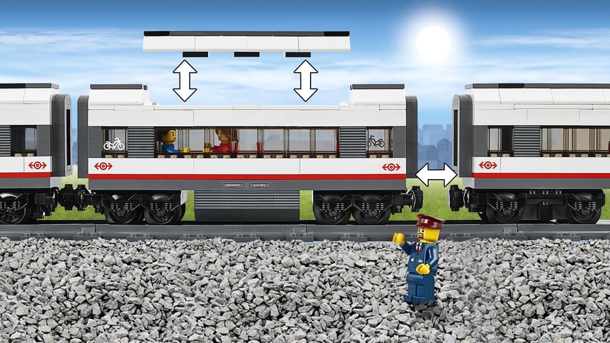 LEGO City Hogesnelheidstrein 60051 — afbeelding 9