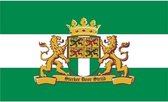Vlag van Rotterdam met leeuw 90 x 150