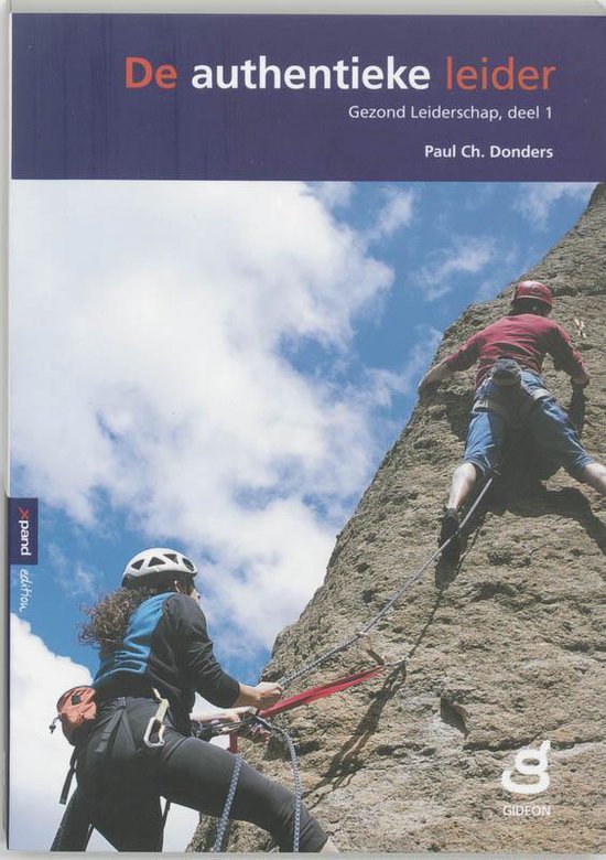 Cover van het boek 'Authentieke leider' van P.C. Donders