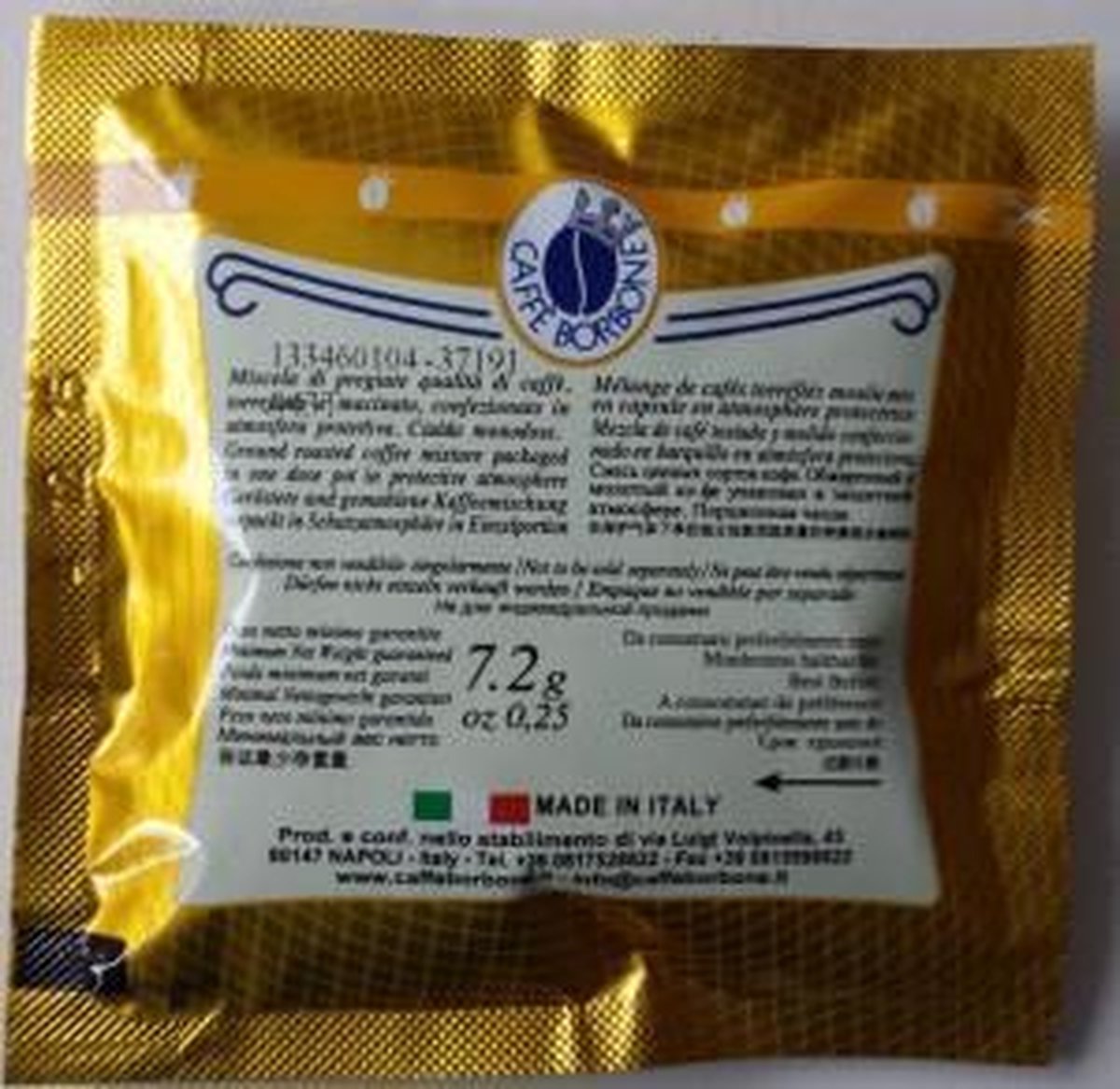 Caffè Borbone Borbone Goud / Oro Arabica 150 stuks thumbnail 5
