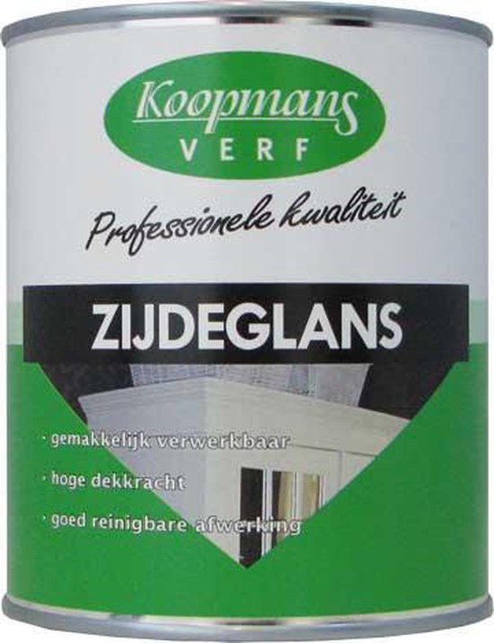 Koopmans Zijdeglans 9010 Wit-0,25 Ltr