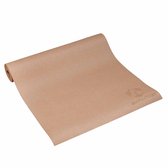 Bol.com #DoYourYoga Yogamat met Memory schuim van ECO PVC - Kirana - de mat is duurzaam en slijtvast - 183 x 61 x 04 cm - Karamel aanbieding