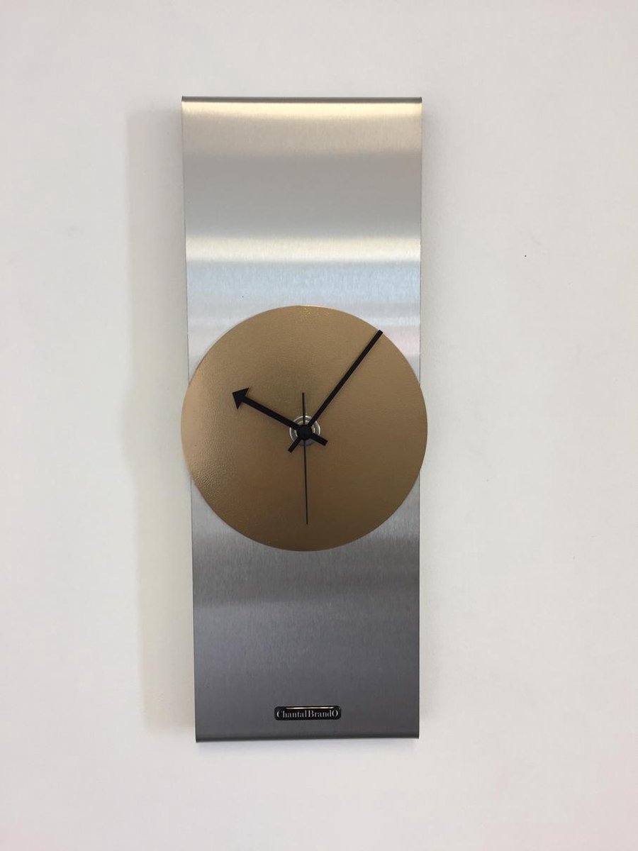 Wandklok Golden Circle Modern Design