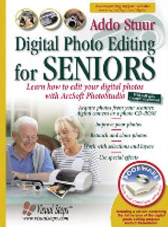 Digital Photo Editing for Seniors - cover