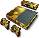 Xbox One Skins Stickers - Steel Gold (Let op, alleen geschikt voor Xbox One 1e versie - zie productafbeelding)