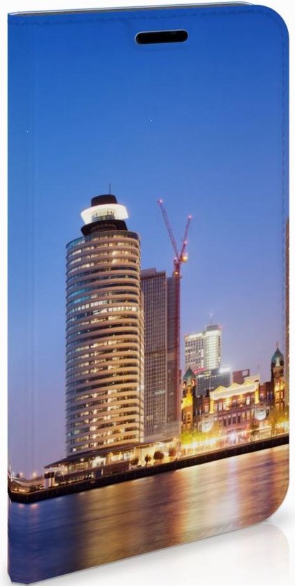 Couverture de livre pour iPhone XR avec fermeture magnétique Rotterdam