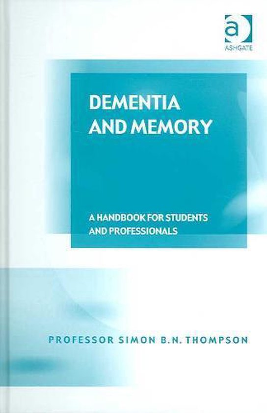 Dementia And Memory - cover