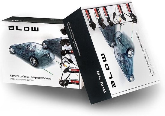 Achteruit Rij Camera - Draadloos - Bumper - Blow BVS-541