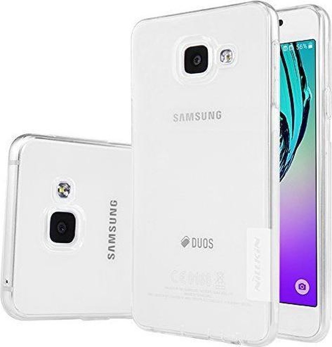 Nillkin Nature TPU Case voor de Samsung Galaxy A3 (2016) - Transparent