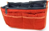 Bag in bag hand tas organizer – houd uw (hand) tas netjes en geordend! - 28cm * 9cm * 16.5cm – oranje