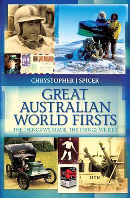 Great Australian World Firsts - cover