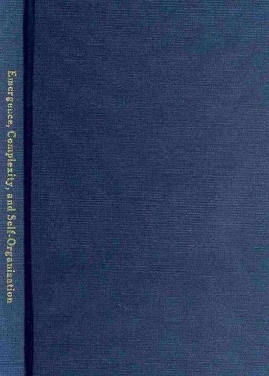 Emergence, Complexity, And Self-Organization - cover