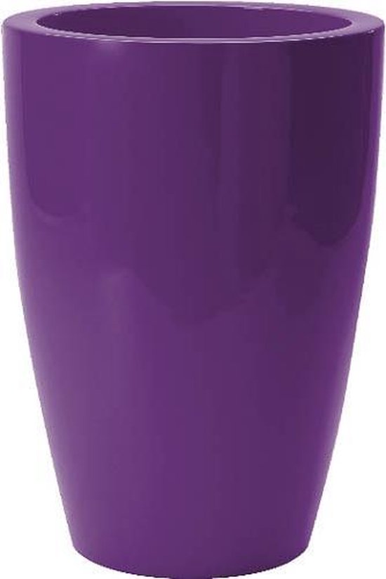 NICOLI Cache pot, utilisable comme pot Tylus Matt 40 Av - 40 x 53 cm - Marron ha