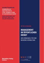 Schriftenreihe Kommunale Hochschule für Verwaltung in Niedersachsen 4 - Management im Öffentlichen Dienst
