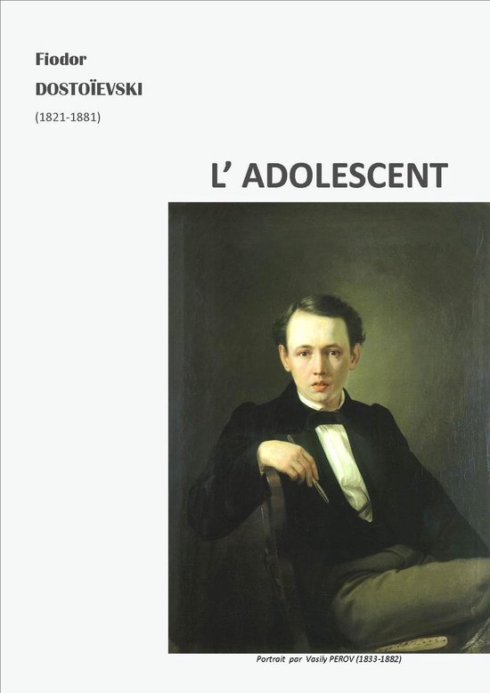 L'ADOLESCENT - cover