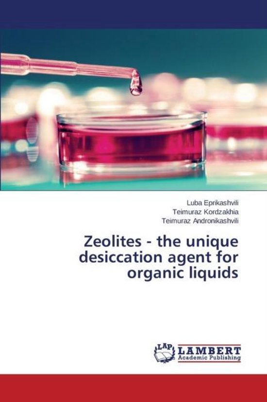 Zeolites - the unique desiccation agent for organic liquids - cover
