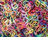 Loombands superpakket - ± 4000 loombands + hangertjes