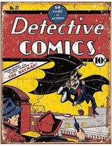 Batman Wandbord 'Detective Comics' - Metaal - 30 x 40 cm