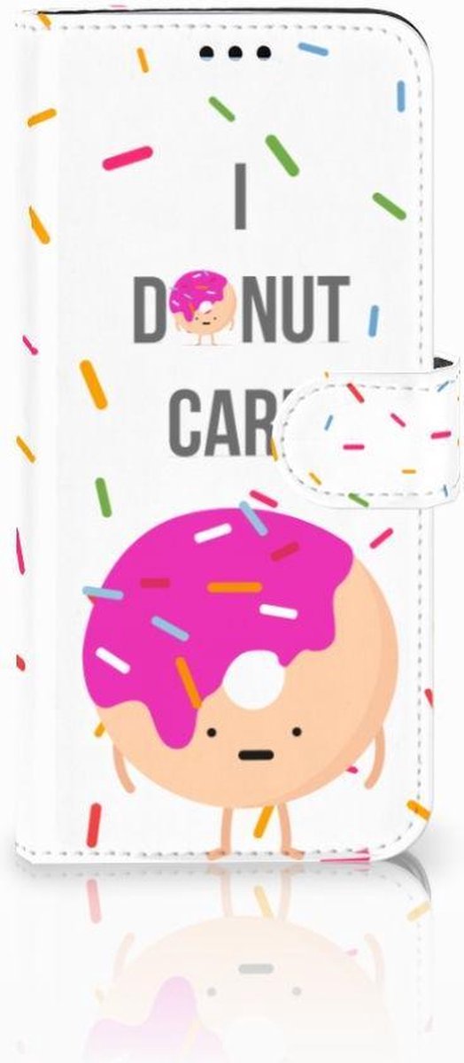 Samsung Galaxy S9 Plus Book Cover Donut Roze