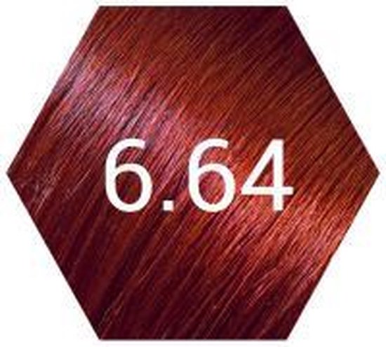dinsdag controleren vloeistof WECOLOUR haarkleuring koperrood lichtbruin - 6.64. Kapperskwaliteit  haarverf speciaal... | bol.com