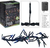 Clusterverlichting gekleurd buiten 768 lampjes