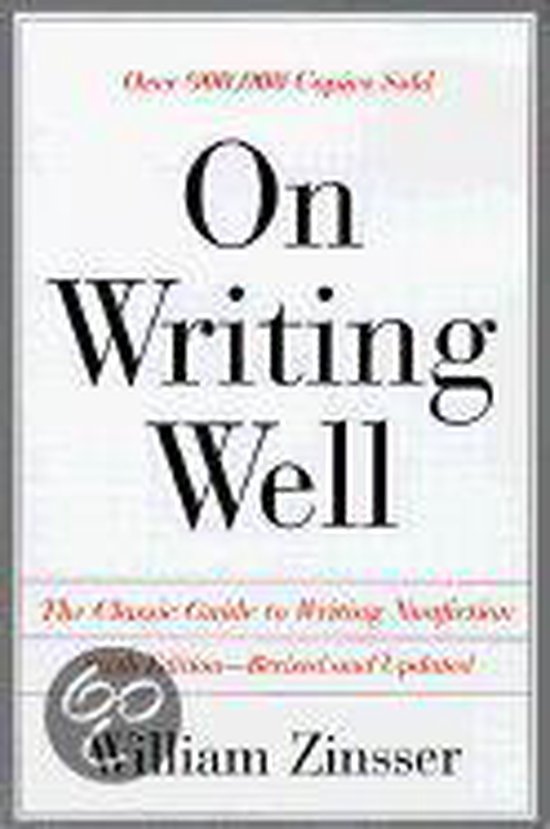 On Writing Well - cover