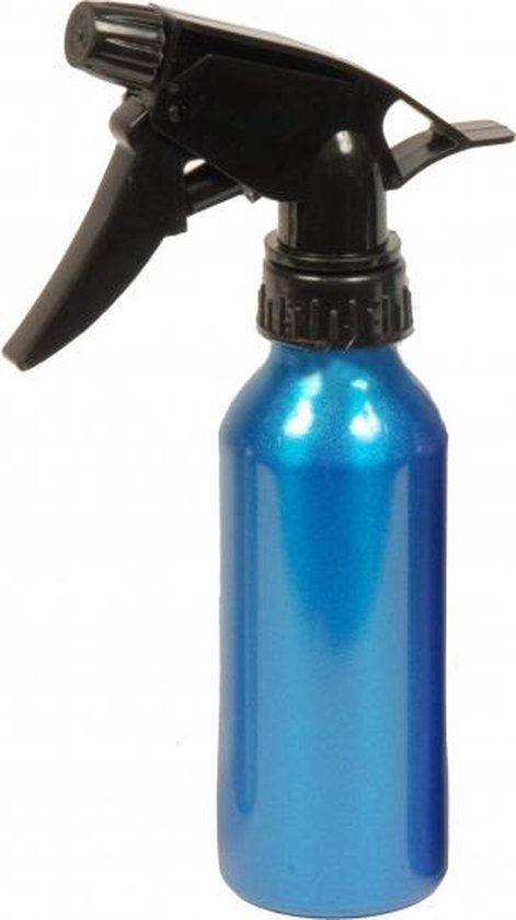Waterverstuiver metallic blauw 200 ml