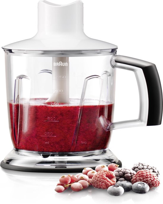Braun MQ 40 WH Hakmolen - Staafmixeraccessoire - Wit van Braun — afbeelding 3