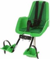 Bobike Mini Classic - Fietsstoeltje voor met Kussenset - Groen